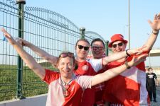 ЕВРО-2020: Болельщики уже на Бакинском Олимпийском стадионе (ФОТО/ВИДЕО)