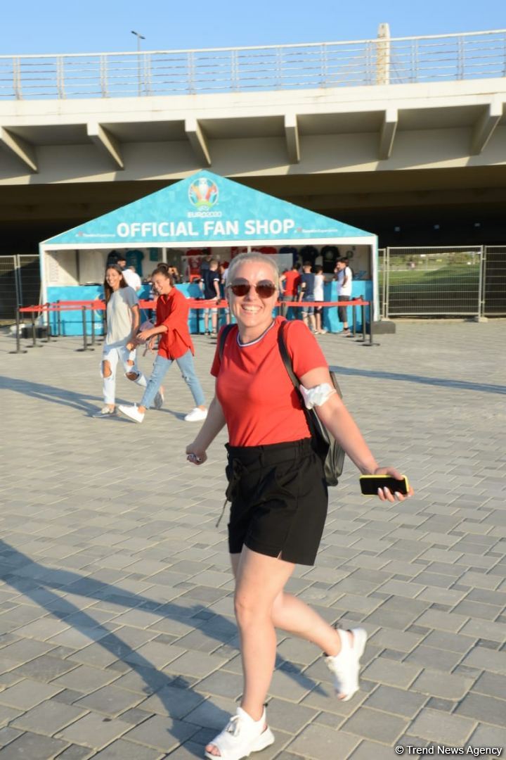 ЕВРО-2020: Болельщики уже на Бакинском Олимпийском стадионе (ФОТО/ВИДЕО)