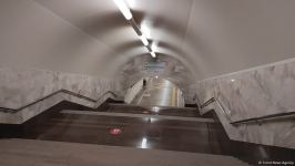 Сдан в эксплуатацию второй путь между 2 станциями метро Баку (ФОТО