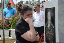 В Баку чтят память генерал-майора Полада Гашимова и полковника Ильгара Мирзоева (ФОТО)