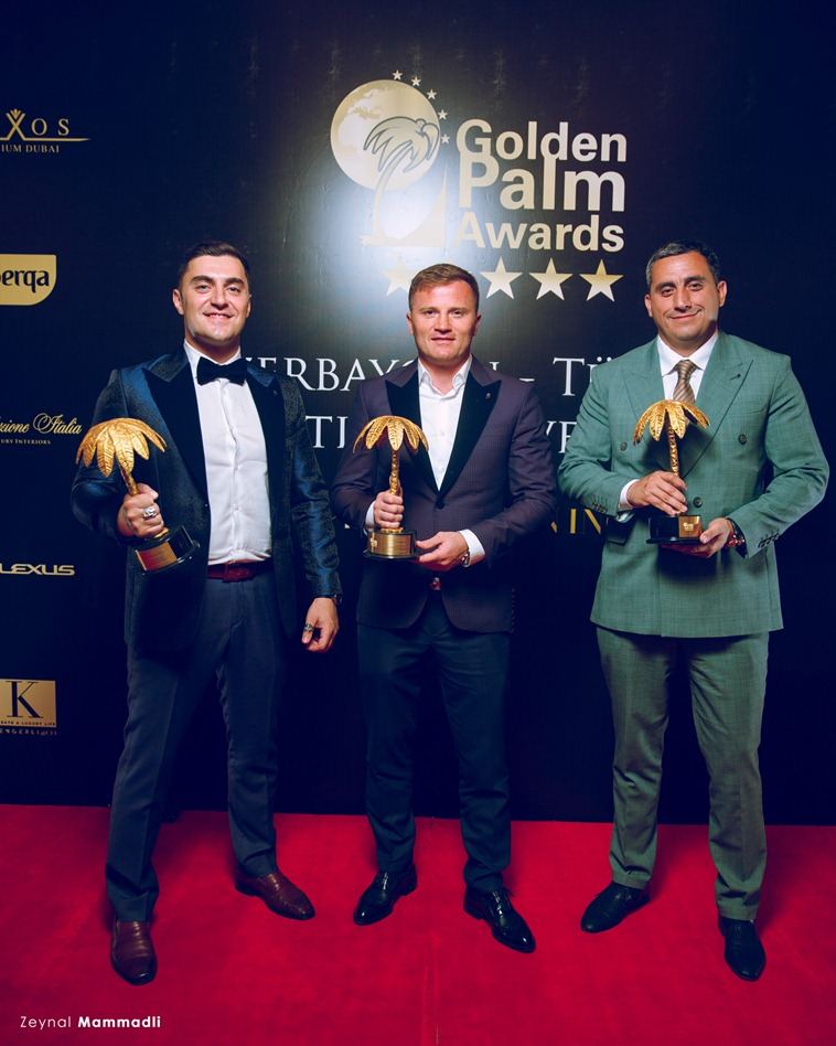 Впервые в Азербайджане прошел гала-вечер турецкой престижной премии "Золотая пальмовая ветвь" (ФОТО)