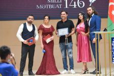 В Баку прошла церемония награждения премией Əkinçi ко Дню национальной прессы (ФОТО)