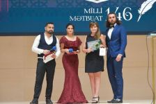 В Баку прошла церемония награждения премией Əkinçi ко Дню национальной прессы (ФОТО)