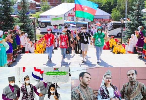 Два мировых рекорда в Башкортостане. Ансамбль "Ритм" с успехом представил Азербайджан на Всемирной фольклориаде (ВИДЕО,ФОТО)