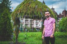 Цветочный шатер-зонтик азербайджанского флориста признан одним из лучших в России (ФОТО)