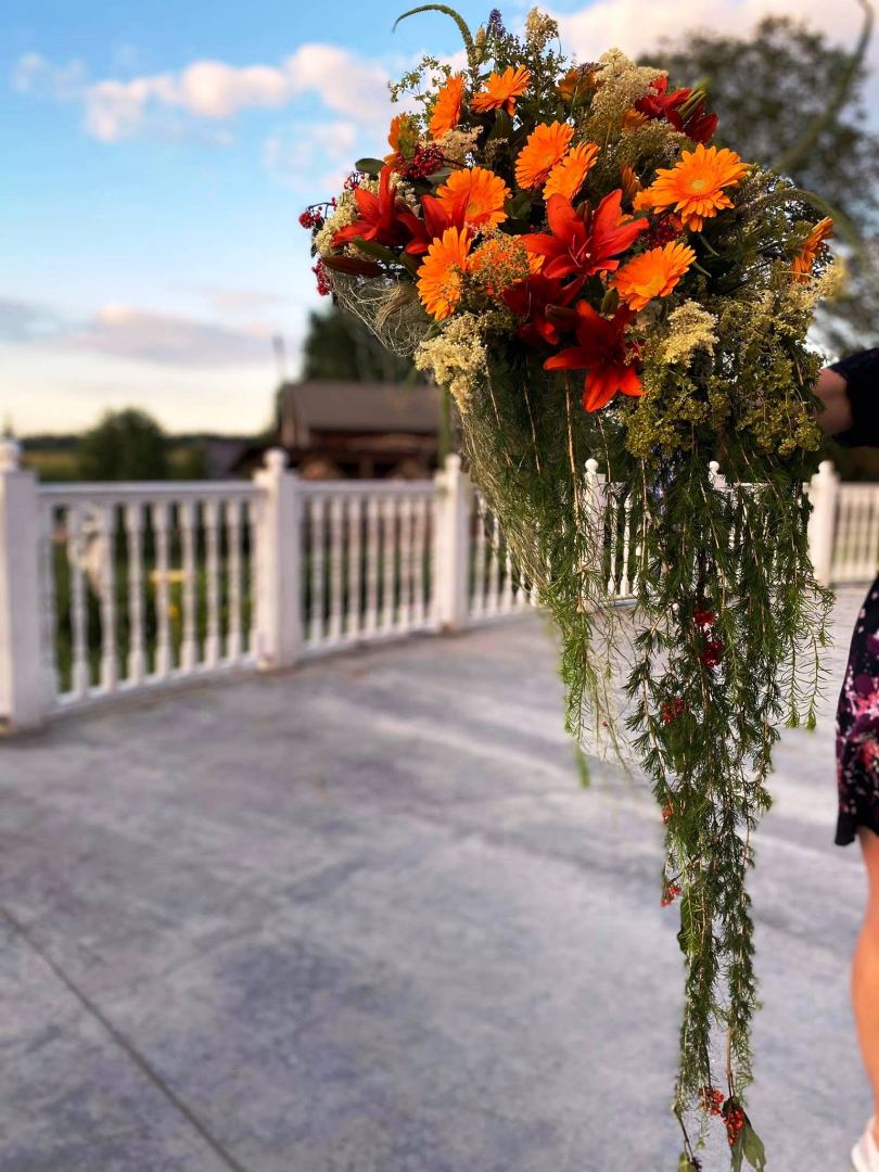 Цветочный шатер-зонтик азербайджанского флориста признан одним из лучших в России (ФОТО)