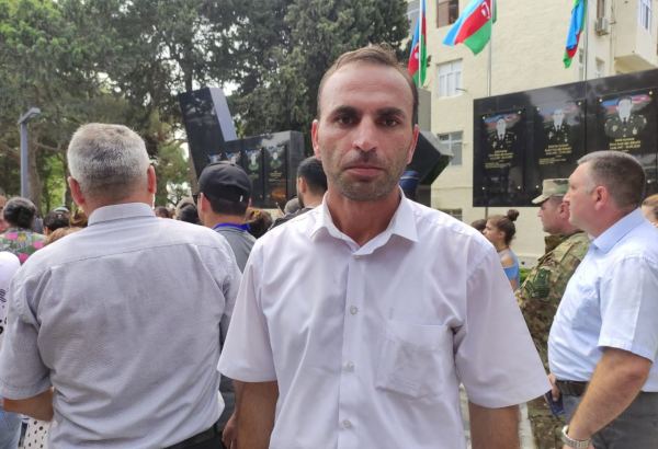 Брат Полада Гашимова выразил признательность за вклад в создание парка имени генерала-шехида