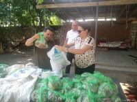 По инициативе депутата Севиль Микаиловой в Худате розданы праздничные подарки по случаю Гурбан байрамы (ФОТО)