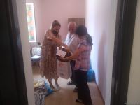 По инициативе депутата Севиль Микаиловой в Худате розданы праздничные подарки по случаю Гурбан байрамы (ФОТО)