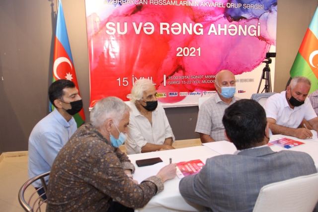 В Азербайджане будут активно развивать акварельное искусство (ФОТО)