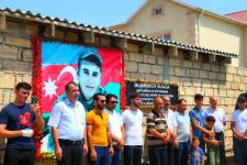 Ему всегда будет 19… Открыта мемориальная доска памяти шехида Алиаги Мамедова (ФОТО)