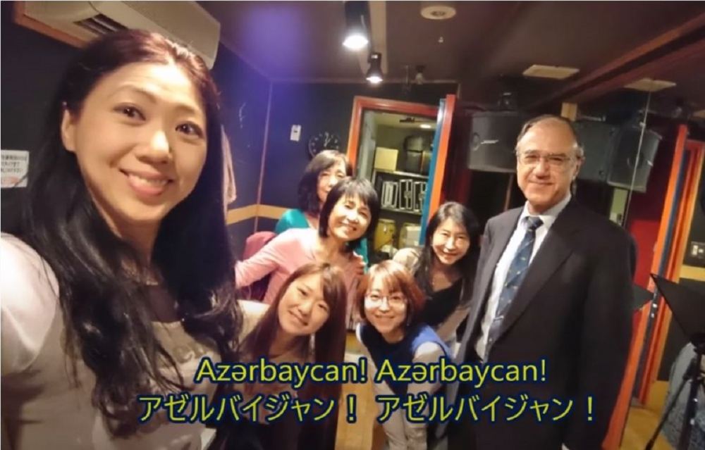 Японская джазвумен исполнила гимн Азербайджана в поддержку спортсменов на Олимпиаде (ВИДЕО, ФОТО)