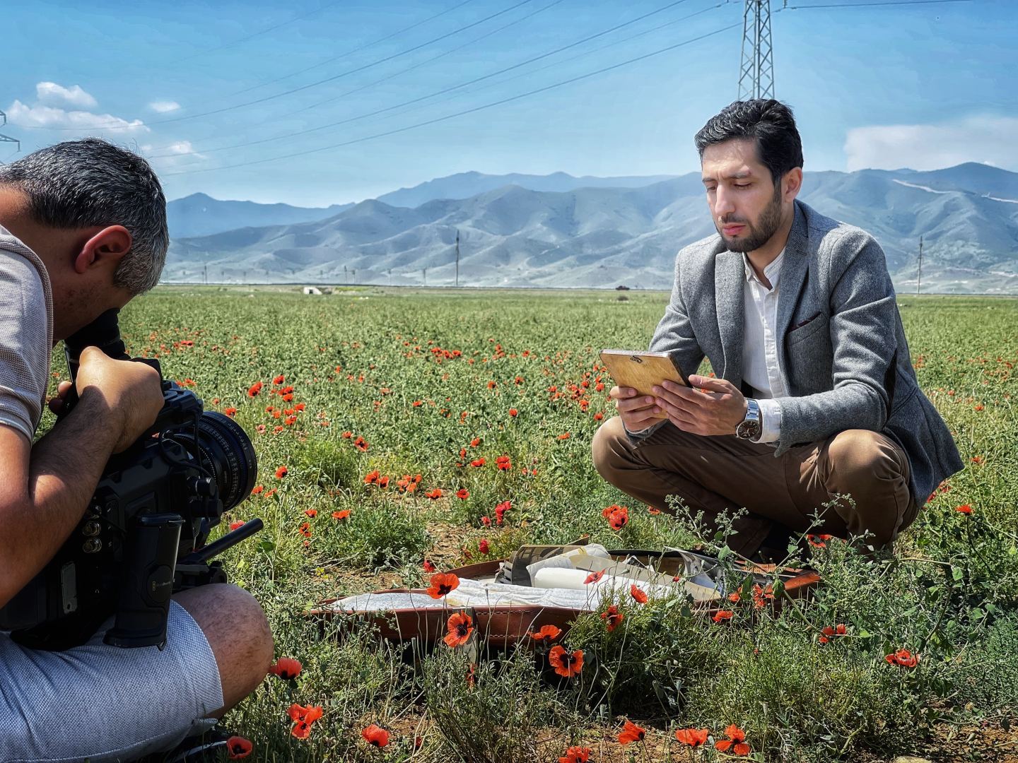 Посвящается 90-летию! Образ Фармана Салманова воплощает  его внук Фарман Салманов (ФОТО)