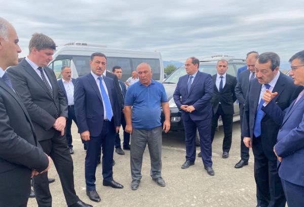 Начался визит представителей Межведомственного центра при Координационном штабе в Физули (ФОТО)