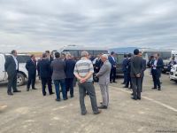 Начался визит представителей Межведомственного центра при Координационном штабе в Физули (ФОТО)