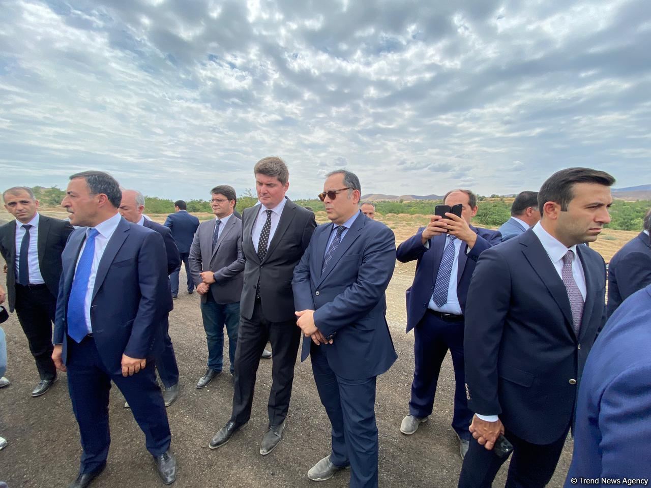 Представители Координационного штаба ознакомились с работами на Дороге Победы в Физули (ФОТО)