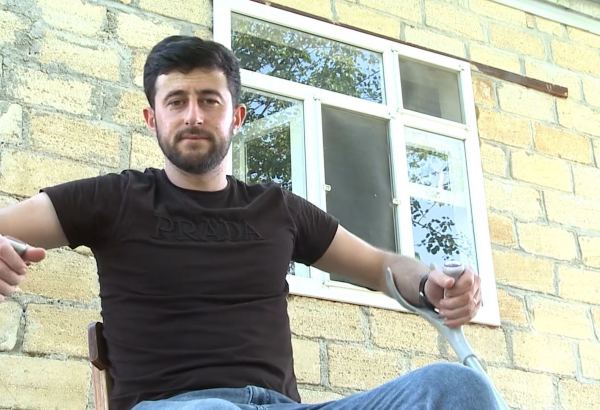 Получивший ранение и потерявший ногу участник 44-дневной Отечественной войны Азербайджана вновь готов к бою (Trend TV)