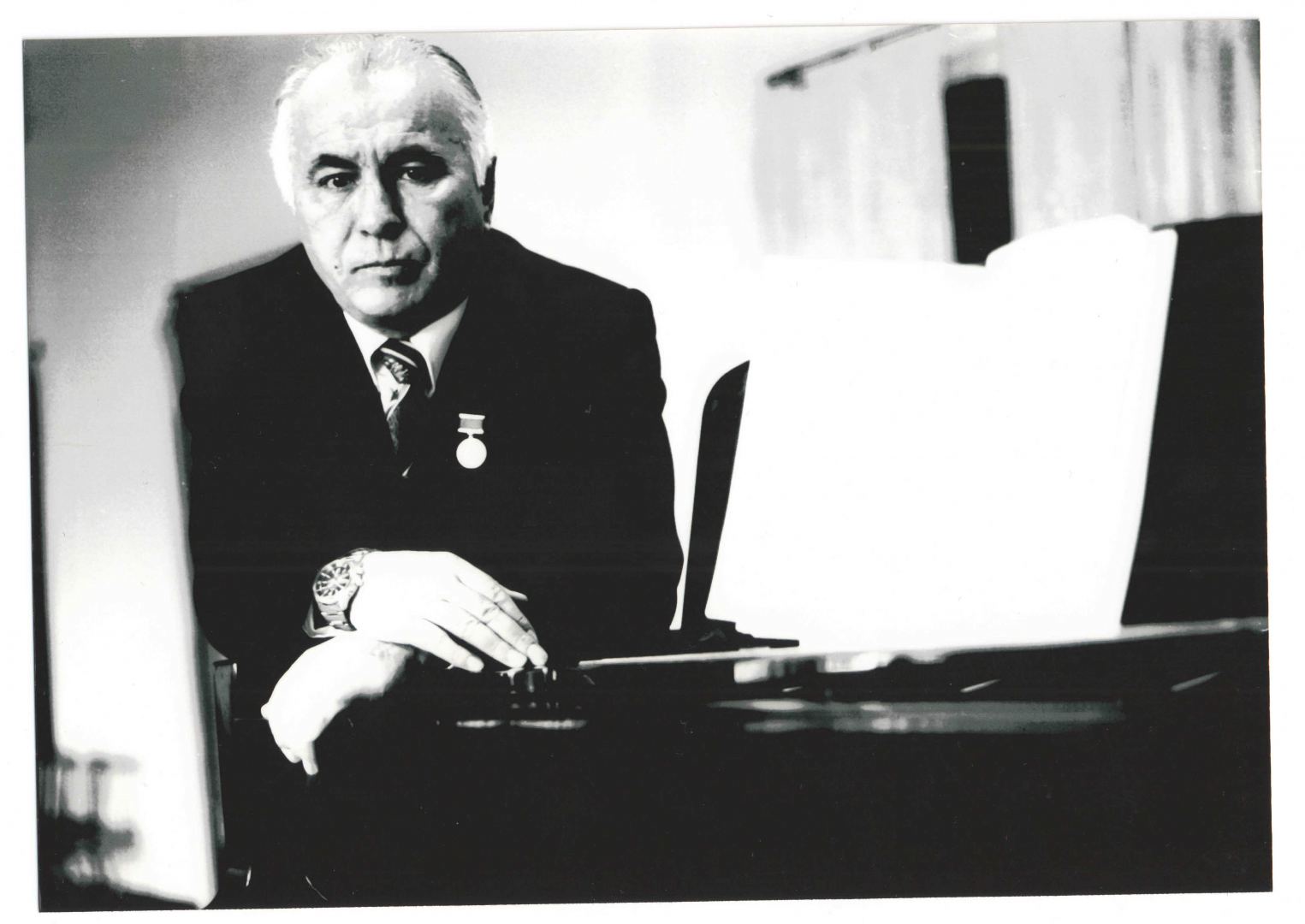 В Госфильмофонд Азербайджана переданы редкие материалы, связанные с творчеством Сулеймана Алескерова (ФОТО)