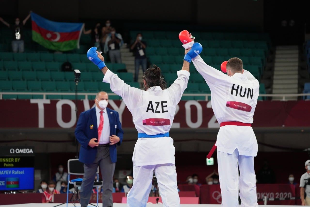 Серебряный медалист Олимпиады в Токио Рафаэль Агаев: В любом случае я считаю себя №1 в мире каратэ (ФОТО)