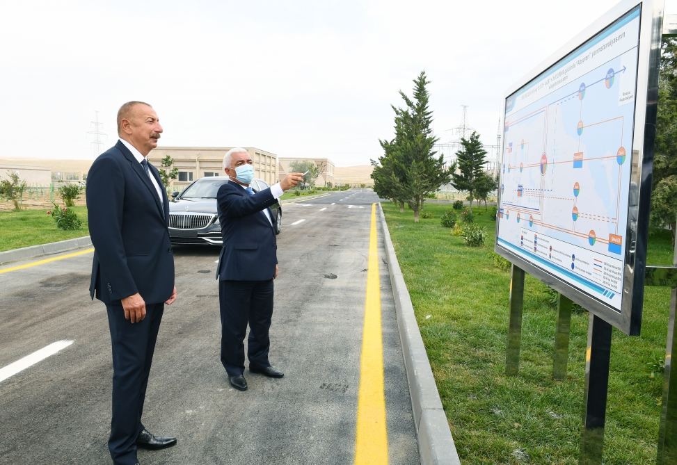 Президент Ильхам Алиев принял участие в открытии капитально реконструированной 500/330/220-киловольтной подстанции «Абшерон» (ФОТО/ВИДЕО)