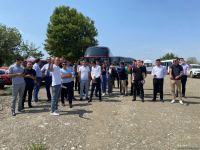 Началась поездка в Агдам представителей ведущих молодежных организаций (ФОТО)