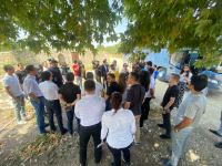 Началась поездка в Агдам представителей ведущих молодежных организаций (ФОТО)