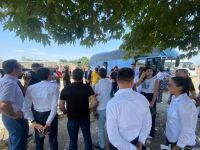 Началась поездка в Агдам представителей ведущих молодежных организаций (ФОТО)