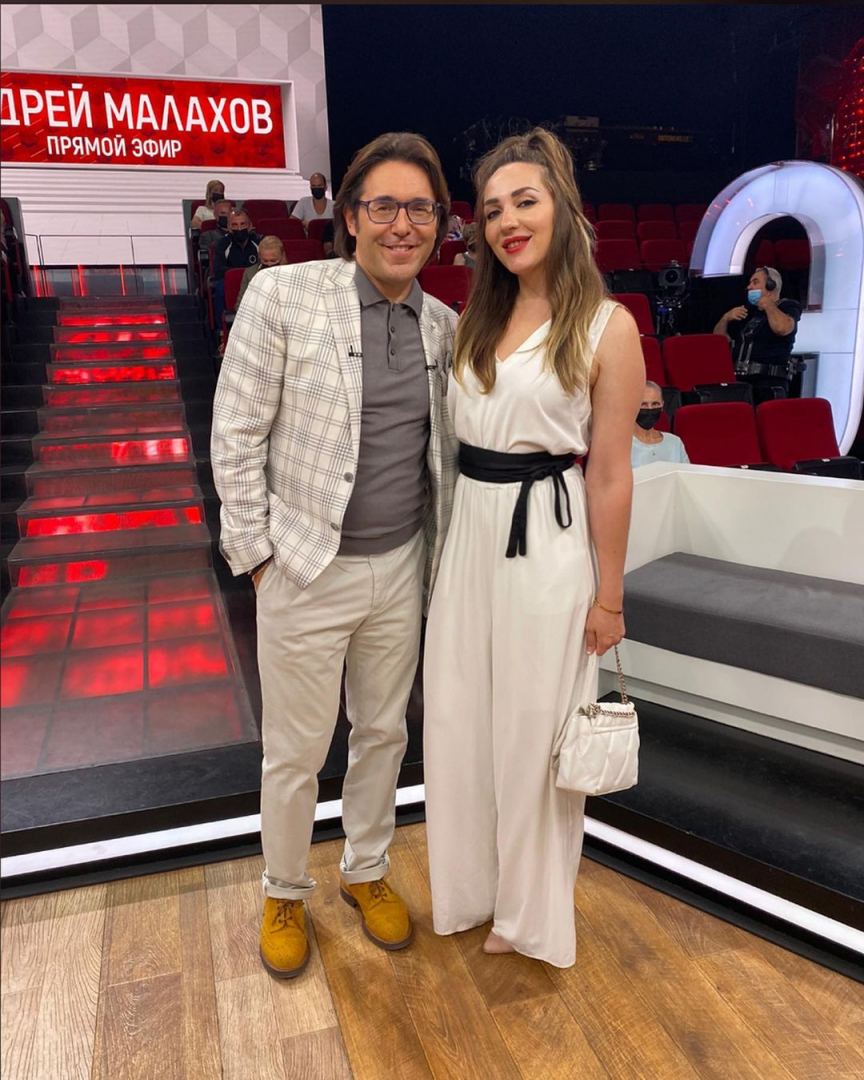 Азербайджанская певица в гостях у Андрея Малахова (ФОТО)