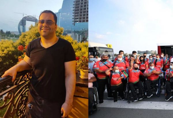 Кавказский Стиви Уандер поддержал азербайджанских паралимпийцев в Токио (ВИДЕО)