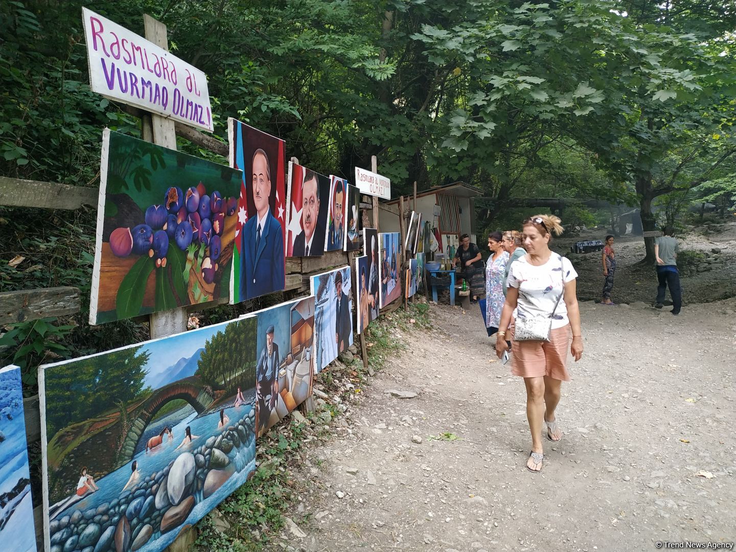 День в селе не променяю на год комфорта в городе. На пути к живописному водопаду Мамырлы - экспозиция Ровшана Ширинова (ВИДЕО, ФОТО)
