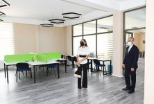 Первый вице-президент Мехрибан Алиева приняла участие в открытии реконструированных учебных и образовательных учреждений в Хазарском районе (ФОТО/ВИДЕО)