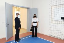 Первый вице-президент Мехрибан Алиева приняла участие в открытии реконструированных учебных и образовательных учреждений в Хазарском районе (ФОТО/ВИДЕО)