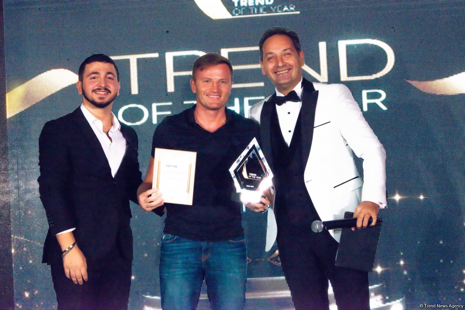В Баку прошла церемония награждения премией Trend of the Year 2021 (ФОТО)