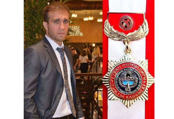 Сахиб Мамедов удостоен медали Союза писателей и историков Центральной Азии