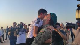 Азербайджанские миротворцы вернулись из Афганистана на родину (ФОТО)