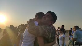 Азербайджанские миротворцы вернулись из Афганистана на родину (ФОТО)