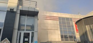 В Низаминском районе Баку вспыхнул пожар (ФОТО)