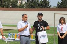 Cреди журналистов и медийных личностей прошло соревнование по велоспорту Zəfər kuboku (ФОТО)