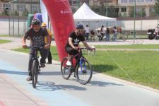 Cреди журналистов и медийных личностей прошло соревнование по велоспорту Zəfər kuboku (ФОТО)