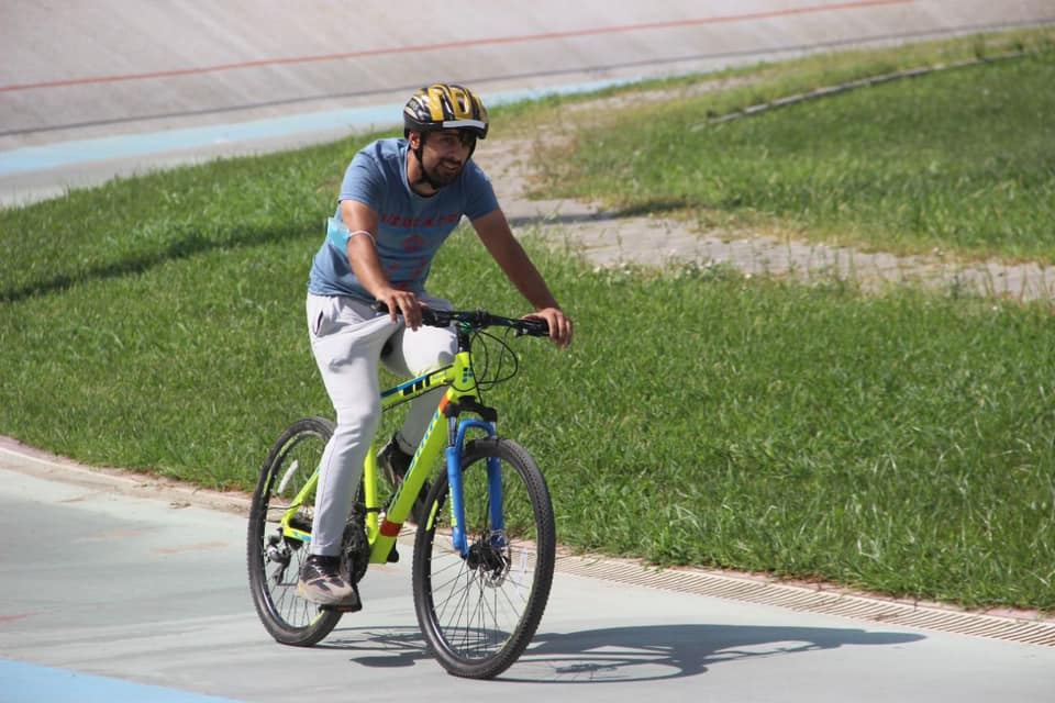 Cреди журналистов и медийных личностей прошло соревнование по велоспорту Zəfər kuboku (ФОТО)