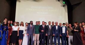 Вокалисты из Азербайджана выступают в составе Молодежного хора ТЮРКСОЙ (ФОТО)