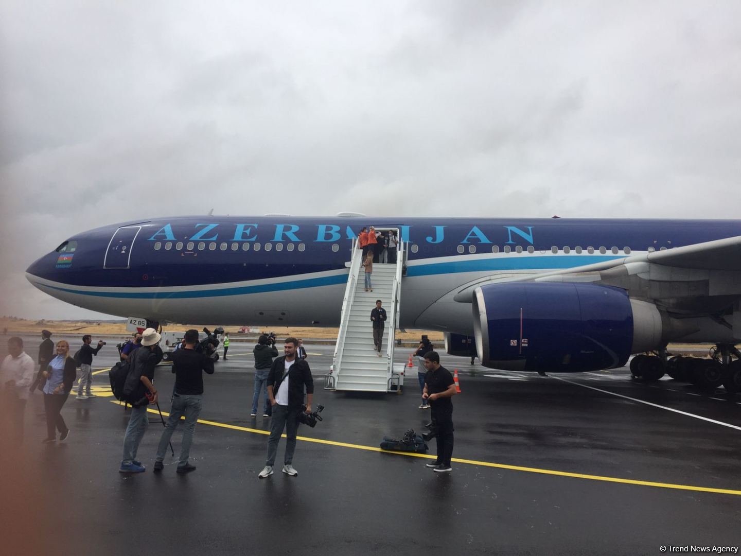 "Дорога Победы", проложенная по воздуху - Физулинский международный аэропорт (ФОТО)