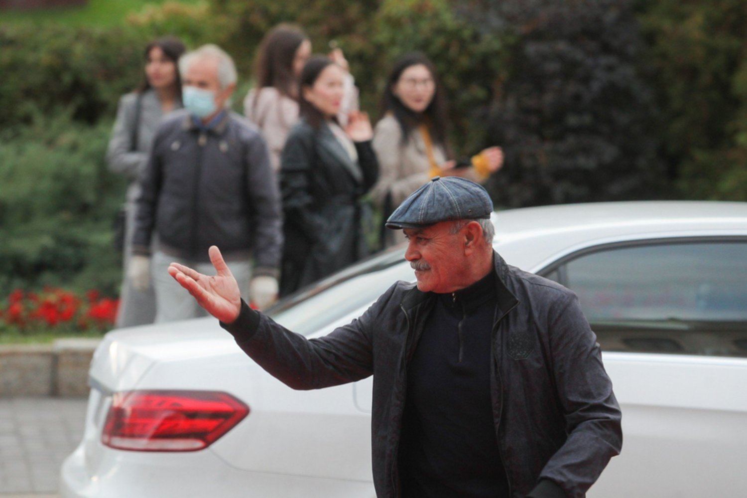 Азербайджанский актер и режиссер на красной дорожке Казанского кинофестиваля (ФОТО)