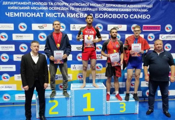 20-летний азербайджанец стал чемпионом Киева по боевому самбо (ВИДЕО, ФОТО)