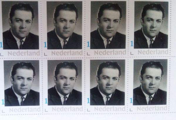 В Нидерландах выпущена почтовая марка, посвященная Рашиду Бейбутову (ФОТО)