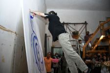 IMPROVISED by INDUSTRY - постапокалиптический перформанс в Баку, или Звук дождя (ФОТО/ВИДЕО)