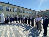 В Агдаме после капитального ремонта сдано в эксплуатацию здание школы (ФОТО)