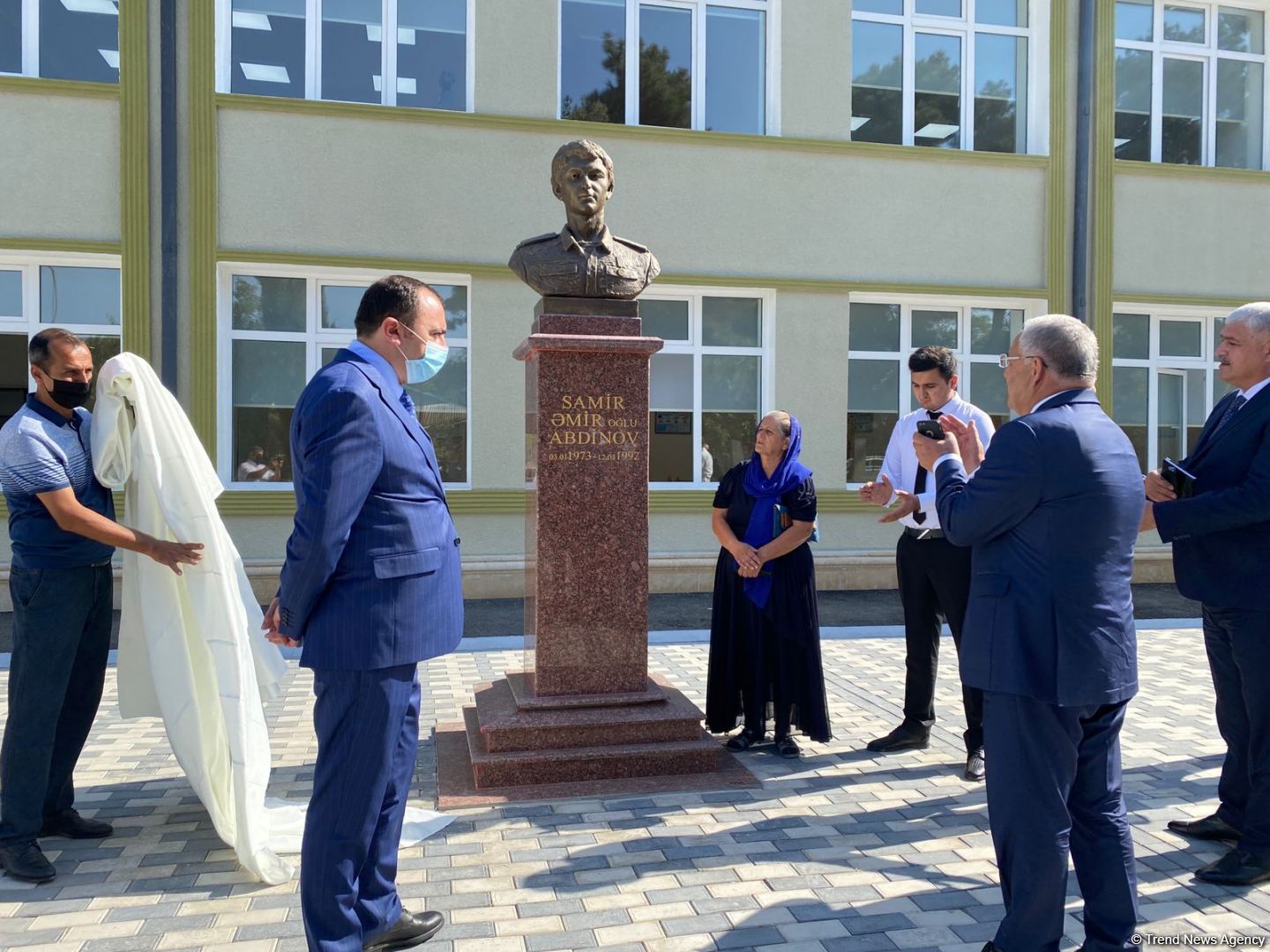 В Агдаме после капитального ремонта сдано в эксплуатацию здание школы (ФОТО)