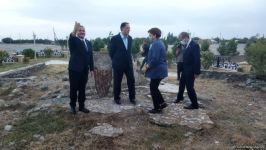 Делегация Ассоциации омбудсменов ОИС осмотрела памятник «Марага-150» в Тертере (ФОТО)