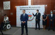 Федерация фехтования инвалидов-колясочников Азербайджана провела торжественное мероприятие с участием гази Карабахской войны (ВИДЕО, ФОТО)